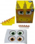 Пъзел Y Wow - PuzzleHeadz, динозавър, 24 части, жълт
