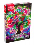 Пъзел Yazz Puzzle от 1000 части - Многоцветно дърво