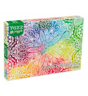 Пъзел Yazz Puzzle от 1000 части - Цветна мандала