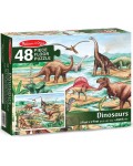 Пъзел за под  Melissa & Doug - Динозаври, 48 части