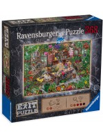 Пъзел-загадка Ravensburger от 368 части - В оранжерията