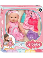 Пишкаща кукла-бебе Loko Toys - С гърне и дрешка, 40 cm Пишкаща кукла-бебе Loko Toys - С гърне и дрешка, 40 cm