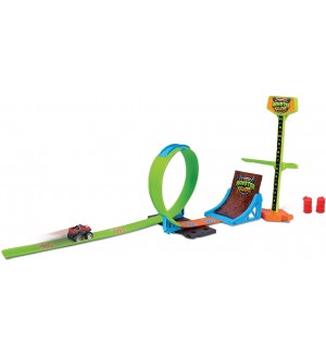 Писта Maisto Cyber Racers - Micro Monster Truck, с количка