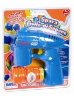 Пистолет за сапунени балони Rs Toys, с 38 ml течност, син