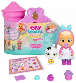 Плачеща мини кукла IMC Toys Cry Babies Magic Tears - В къщичка, асортимент