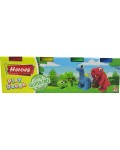 Пластилин без глутен Heroes , 4 х 100 g