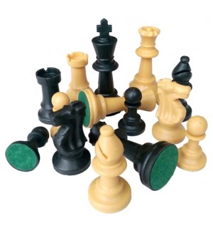 Пластмасови фигурки за шах Modiano, 9.5 cm