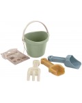 Плажен комплект Miniland - Eco Baby, Mint, 4 части