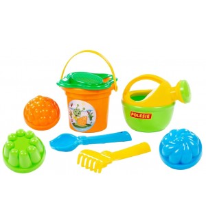 Плажен комплект Polesie Toys - 8 части, асортимент