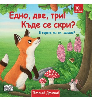 Плъзни! Дръпни!: Едно, две, три! Къде се скри? В гората ли си, мишле?