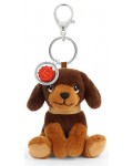 Плюшен ключодържател Keel Toys Keeleco – Дакел, 12 cm