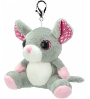 Плюшен ключодържател Wild Planet - Мишка, 9 cm