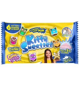 Плюшен приятел изненада Candypops - Kitty Sweeties, асортимент