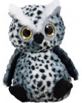 Плюшена играчка Амек Тойс - Бухал, сив, 26 cm