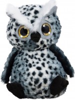 Плюшена играчка Амек Тойс - Бухал, сив, 26 cm