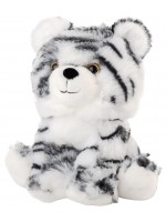  Плюшена играчка Амек Тойс - Бял Тигър, 22 cm