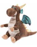 Плюшена играчка Амек Тойс - Дино, кафяв, 22 cm