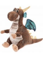 Плюшена играчка Амек Тойс - Дино, кафяв, 22 cm