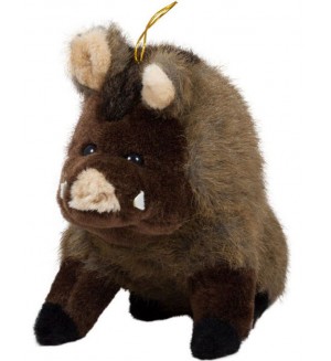 Плюшена играчка Амек Тойс - Диво прасе, 23 cm