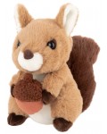 Плюшена играчка Амек Тойс - Катеричка с жълъд, 20 cm