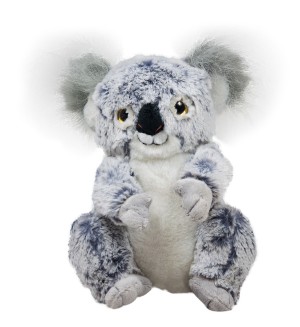 Плюшена играчка Амек Тойс - Коала, сива, 20 cm