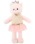 Плюшена играчка Амек Тойс - Коте, розово, 27 cm