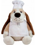 Плюшена играчка Амек Тойс - Куче готвач, 26 cm