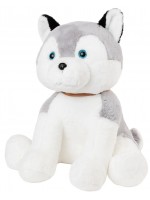 Плюшена играчка Амек Тойс - Куче Хъски, 55 cm