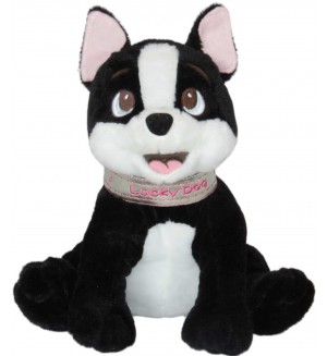 Плюшена играчка Амек Тойс - Куче с каишка, 22 cm