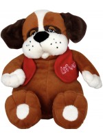 Плюшена играчка Амек Тойс - Куче с яке, 32 cm