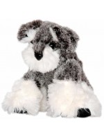 Плюшена играчка Амек Тойс - Куче Шнауцер, 22 cm
