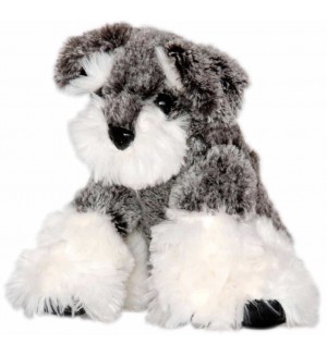 Плюшена играчка Амек Тойс - Куче Шнауцер, 22 cm