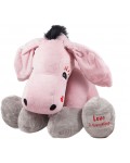 Плюшена играчка Амек Тойс - Магаре, розово, 60 cm
