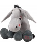 Плюшена играчка Амек Тойс - Магаре, сиво, 60 cm