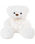Плюшена играчка Амек Тойс - Мече бяло, 70 cm
