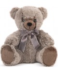 Плюшена играчка Амек Тойс - Мече, кафяв меланж, 24 cm