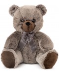 Плюшена играчка Амек Тойс - Мече, кафяв меланж, 43 cm