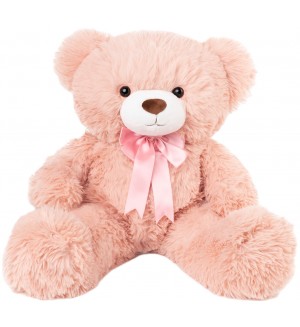 Плюшена играчка Амек Тойс - Мече розово, 70 cm