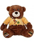 Плюшена играчка Амек Тойс - Мече с блуза, 35 cm