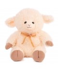 Плюшена играчка Амек Тойс - Седнала овчица, 28 cm