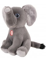 Плюшена играчка Амек Тойс - Слон със звук, 20 cm