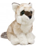 Плюшена играчка Амек Тойс - Вълк, бежов меланж, 18 cm