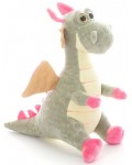Плюшена играчка Аurora Plush Toy - Дракон, сив, 25 cm