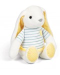 Плюшена играчка Bigjigs - Малко зайче, 21 cm