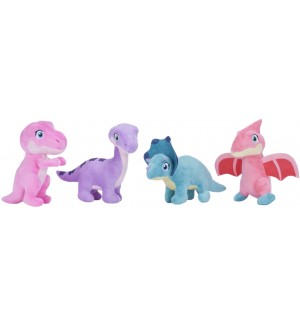 Плюшена играчка Dino Toys - Dinky Dino, 15 cm, асортимент