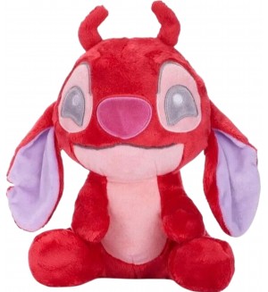 Плюшена играчка Disney - Стич, 23 cm, червена