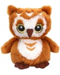 Плюшена играчка Funville CuteKins Tweet Peeps - Бухал, със звук