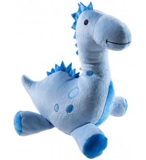 Плюшена играчка Heunec - Динозавър, син, 25 cm