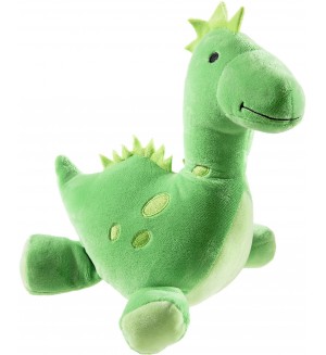 Плюшена играчка Heunec - Динозавър, зелен, 25 cm