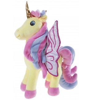 Плюшена играчка Heunec Galupy - Еднорог Джеси, 25 cm